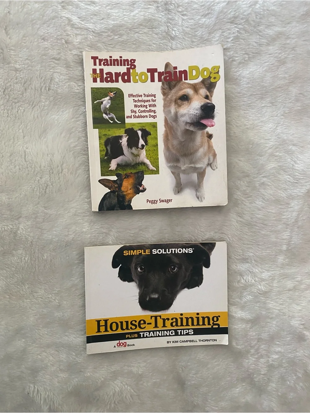 Two Dog Training Books
